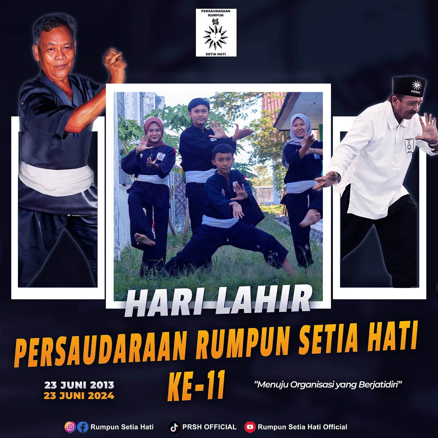 Acara Harlah PRSH - Gathering Kadang Setia Hati Seluruh Indonesia